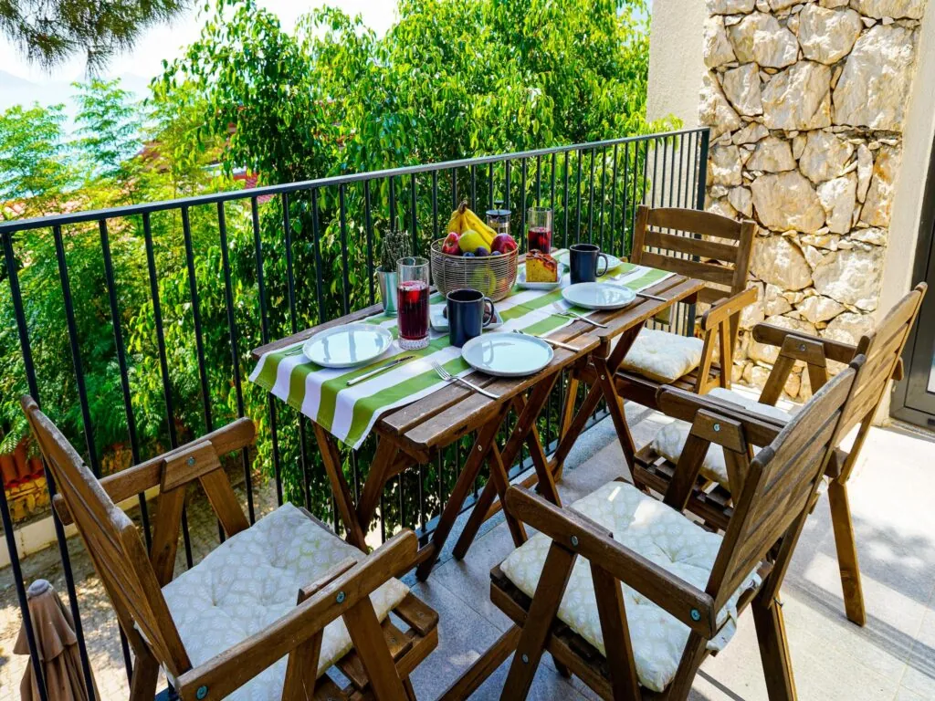 Stone House Family Balcony